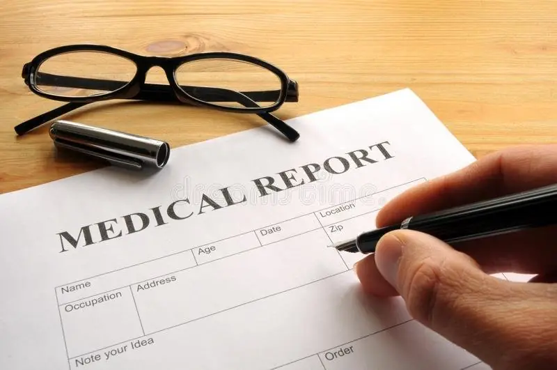 Ask For a     Medical Report     After Checkups or Medical Appointment